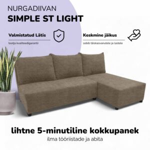 Nurgadiivanvoodi lahtikäiv LIGHT